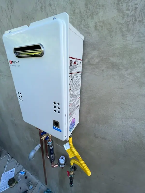 Tankless water heater installation for Drysdale Hills homes